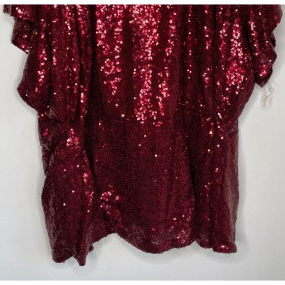 Lane Bryant Classic Short Flutter Sleeve Sweetheart Womens Plus Size 38/40 - Picture 5 of 7